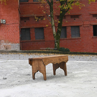 Tabouret en bois massif, chaise moderne, durable, faite à la main, empilable, meubles d'appartement pour salon, cuisine, café, restaurant