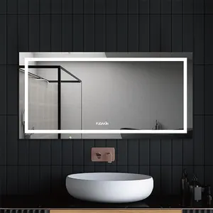 Dimmbarer Schmink spiegel LED-Berührungs sensor Licht Wand montage Hotel Smart Mirror