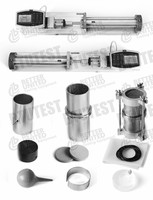 Prueba triaxial automática de suelo estándar ASTM, aparato de prueba triaxial, prueba triaxial de suelo