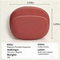 Sac de rangement étanche en silicone EVA pour écouteurs et câbles de données, portable, blanc, rose, vert, OEM/ODM disponible
