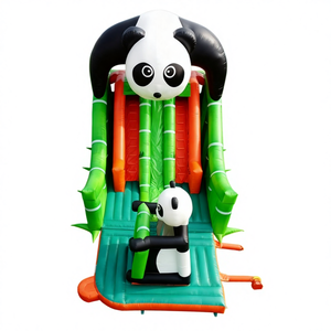 Castillo inflable <span class=keywords><strong>de</strong></span> Navidad grande hinchable con aire para niños Parque <span class=keywords><strong>de</strong></span> juegos-Material <span class=keywords><strong>de</strong></span> PVC Protección UV Fácil instalación - Product Image 2