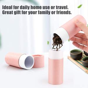 बायोडिग्रेडेबल कस्टम फूड ग्रेड कार्डबोर्ड सिलेंडर इको टी/कैप्सूल/मसाला पाउडर पैकेजिंग पेपर ट्यूब बॉक्स क्राफ्ट पेपर अनुकूलित - Product Image 5