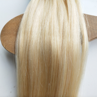 BQ pas cher 6D longue ligne droite Extension de cheveux 613 # Remy cheveux humains chinois de qualité sur bande