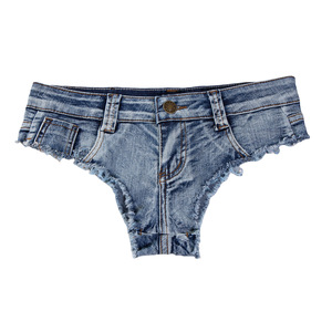 655 #   Shorts en <span class=keywords><strong>jean</strong></span> pour femmes, taille basse, style streetwear, coupe slim, grande taille, élastique, nouvelle collection été 2024, style Spice Girls - Product Image 4