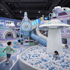 Structure de <span class=keywords><strong>jeu</strong></span> pour enfants : labyrinthe, château gonflable, <span class=keywords><strong>jeu</strong></span> d'intérieur/extérieur, installation facile, grande aire de jeux, capacité supérieure à 100 personnes - Product Image 4