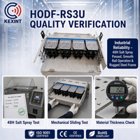 KEXINT Panneau de brassage fibre optique haute densité 3U 19 pouces 288 fibres, boîtier coulissant MPO MTP avec 12 modules cassette HD-07