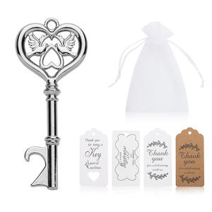 พวงกุญแจที่เปิดขวดรูปหัวใจและนกพิราบแบบกำหนดเองสำหรับงานแต่งงานงานเลี้ยงโปรดปรานสำหรับ<span class=keywords><strong>แขก</strong></span> - Product Image 6