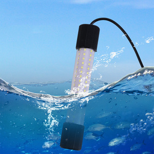 Luz LED de pesca de 12-24V, 15W, 13W, 126 LED, IP67, luz para atraer peces, verde, azul, amarillo, blanco, linterna para recoger peces - Product Image 1