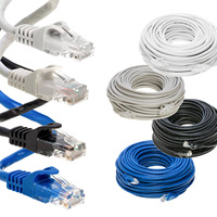 Cable de datos Ethernet Cat6, cable de conexión de red RJ45 de 3 m, 2 m, 5 m, 20 m, 1 m, 10 m, 15 m, Multi Lan, certificado CE/ROHS, revestimiento de PVC LSZH