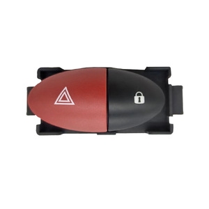 Interrupteur de feux de détresse Renault Twingo 252100991R, pièce de rechange en plastique et fer pour réparation automobile - Product Image 2