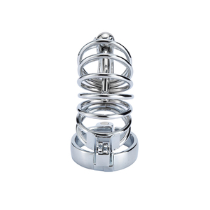 Dispositivo di Castità Maschile <span class=keywords><strong>in</strong></span> Acciaio Inox, Gabbia per Pene con Lucchetto, Giocattoli Sessuali per Bondage, Juguetes Sexuales per Uomini - Product Image 4