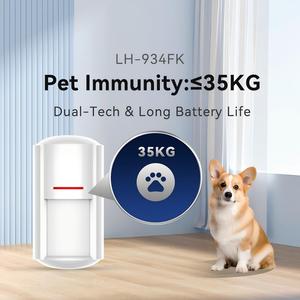 Sistema de Cámara de Seguridad Inalámbrica DKMSEC <span class=keywords><strong>AJAX</strong></span>, Alternativa a la Alarma, WIFI 4G LTE TCP/IP ABS, Sensor de Movimiento Estroboscópico, Detección de 800m, Fácil Instalación - Product Image 4