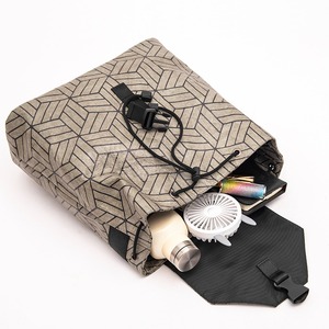 Sac à dos simple et tendance, écologique, grande capacité, motif diamant géométrique - Product Image 3