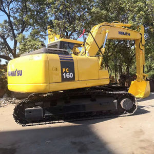 Excavatrice utilisée KOMATSU PC160-7 des prix bon marché excellente représentation Excavatrice utilisée KOMATSU à vendre - Product Image 1