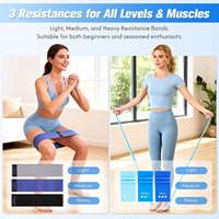 Kit de fitness, haltères pour la musculation, anneaux de résistance, barres d'haltères, accessoires de Pilates, ensemble d'accessoires de fitness à domicile