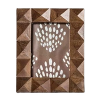 Marco de Fotos de Madera Natural Ecológico, Ideal para Exhibir en la Pared del Hogar, Galería, Sala de Estar, Oficina o Dormitorio