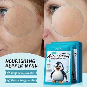 <span class=keywords><strong>Masque</strong></span> facial apaisant pour peaux sèches Nourish Repair Oem Wholesale Care Penguin Aloe Vera Nourish Repair Apaisant <span class=keywords><strong>Masque</strong></span> facial pour peaux sèches - Product Image 5