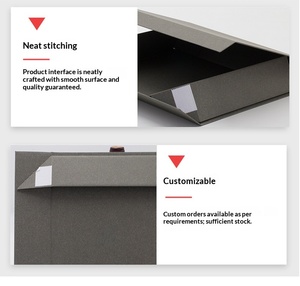 Caja de Papel Plegable A4 con Diseño de Cinta y Estampado en Bronce para Regalos Empresariales, Folletos, Libros Conmemorativos y Embalaje - Product Image 3