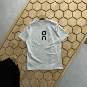 T-shirt Sportiva Classica Unisex in <span class=keywords><strong>Cotone</strong></span> con Effetto 3D, Stile Trendy Transfrontaliero, a Maniche Corte, Morbida, per Corsa - Product Image 4