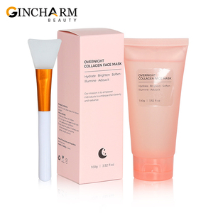 Mascarilla Facial de Colágeno Hidrolizado Nocturna, Sin Aceite, Vegana, Cruelty-Free, 3 Años de Duración, Mascarilla Envolvente de Colágeno, Venta al Por Mayor - Product Image 1