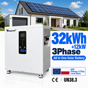 ระบบกักเก็บพลังงานแสงอาทิตย์แบบออลอินวัน EU Stock 32kWh 12kW สามเฟส พร้อมระบบจัดการแบตเตอรี่ (BMS) ในตัว 300A สำหรับโซลูชั่นสำรองไฟบ้าน - Product Image 1