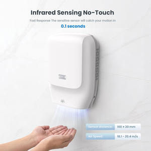 SVAVO-secador de manos automático de alta velocidad para el hogar, <span class=keywords><strong>PL</strong></span>-151070 de mano de alta calidad con chorro de aire, montado en la pared, 220-240V - Product Image 2