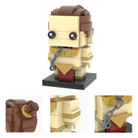 Set de Bloques de Construcción del Personaje Leia de la Guerra de las Galaxias, Kits de Bricolaje, Ladrillos MOC, Juguetes para Niños, Regalo, MOC2389