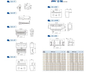Zwg Wafer miếng vá ngang 1.25mm thay thế Molex 53261 đầu nối dây SMD nhiệt độ cao 2-16P - Product Image 3