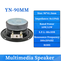Haut-parleur large bande 3 pouces 90 mm 10 W, unité de pilote audio Hi-Fi, vente en gros pour systèmes audio Bluetooth