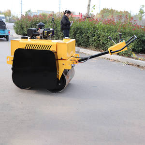 Mini Rodillo Compactador Vibratorio de Doble Tambor con Enfriamiento por Agua, Motor Changfa, Bomba Doméstica, Rodamiento Hidráulico de Alta Eficiencia - Product Image 6