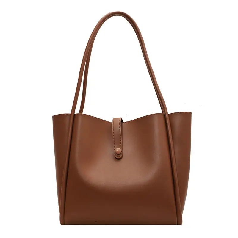 थोक उच्च गुणवत्ता महिला हैंडबैग फैशन रेट्रो खरीदारी ढोना बैग बड़ी क्षमता महिलाओं के हाथ बैग और हैंडबैग पाउच के साथ