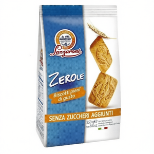 Biscotti Croccanti Senza Zucchero Zerole Lazzaroni, Confezione da 250g (10 Pacchetti) - Product Image 2