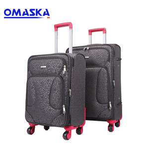De 20 a <span class=keywords><strong>24</strong></span> 28 <span class=keywords><strong>pulgadas</strong></span> de tela de nylon spinner ruedas azul en las maletas - Product Image 1