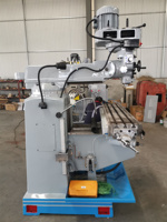 In China Hergestellte FineTech X6325 Universal Vertikal-Horizontal Revolverfräsmaschine 3-Achsen DRO Hochleistungs-Präzisionsmaschine mit 3PS Motor R8