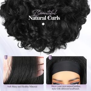 Nouvelle perruque en fibre haute température fabriquée à la machine, pour femmes africaines, style Black Ice Ribbon, <span class=keywords><strong>cheveux</strong></span> longs bouclés, volumineux, naturels et tendance, pour le marché international - Product Image 3