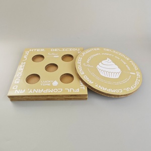 Sunshie High Quality Custom Cake Boards Round Printed Cake Paper Cardboard Tray Cake Paper Boards Plate for <b>Bakery</b> Shop - Product Image 6