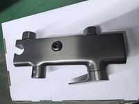 Ensemble de douche de salle de bain 4 fonctions en aluminium poli 10 pouces, à succès, avec jet ciel étoilé, pressurisé, valve en céramique, modes Jet/Massage/Doux