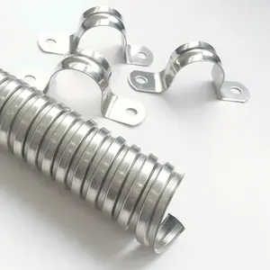 Câble de tube électrique ondulé en acier inoxydable flexible tuyau de conduit en acier inoxydable 304 tuyau en métal