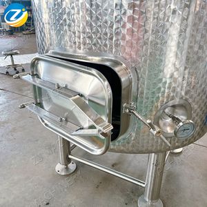 Alambic en acier inoxydable ZJ 1000L SS304 316L pour matières premières solides et liquides, alcool pour whisky, brandy, <span class=keywords><strong>rhum</strong></span> - Product Image 4