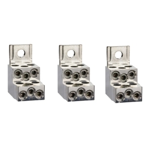ชุดขั้วต่อสายเคเบิลอะลูมิเนียมเปลือยแบบทองแดง ComPacT รุ่น LV429248 จำนวน 3 ชิ้น 6 สายเคเบิล 600V 250A - Product Image 1