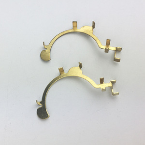 Piezas Metálicas Estampadas, Contactos de Batería de Resorte de Bronce Fosforoso, Niquelados, Procesamiento Personalizado - Product Image 1
