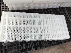 Plancher à lattes de haute qualité 120*50 cm pour poulets reproducteurs, pour élevage avicole, avec trous ronds 2.0x2.3cm - Product Image 6