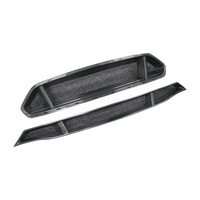 Grille en fibre de carbone de style GT pour Ford Mustang Coupé 2018-2023 Nouveau kit de carrosserie de pare-chocs avant
