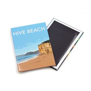 Imán de Refrigerador con Diseño Personalizado del Fabricante, Recuerdo con Impresión Personalizada, Imán para Refrigerador de Noruega y Eslovaquia - Product Image 1
