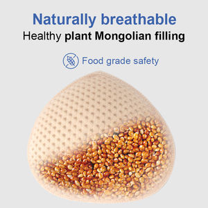 Xinxinmei OEM/ODM mastektomi kadınlar için meme protezi cepler sutyen üçgen şekli 180g yüksek kaliteli silikon meme formu - Product Image 5