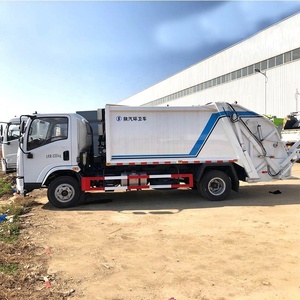 Camion compacteur de déchets hydraulique SHACMAN 4X2 agréé par l'usine pour les services environnementaux et les projets de recyclage - Product Image 3