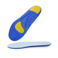 Semelles intérieures ZHUOYUE ZY-206 Sport & Confort en mousse à mémoire de forme avec absorption des chocs et soutien de la voûte plantaire pour chaussures de course en PU