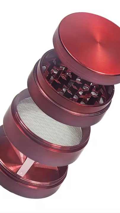 tobacco grinder manufacturers Nice Price Zinc Alloy 4 Part Metal Grinders 2.5 Inch 63mm Small Hand Muller  Manufacturer Herb Grinder on Sale