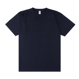T-shirt à manches courtes en coton pour homme, col rond, noir et blanc, uni - Chemise de base classique, confort, hauts doux - Product Image 3
