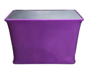 Meja Promosi Pop-Up portabel kustom konter lipat untuk acara iklan pameran dagang - Product Image 3